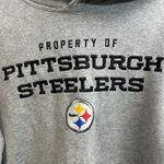 Nike NFL Equipment Training Pittsburgh Steelers Embroidered Hoodie Large Gray Photo 1
