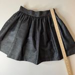 Joie NWT  Metallic Willa Mini Skirt Sz 2 Sparkle Party Cocktail‎ Holiday Gunmetal Photo 6
