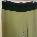 Catherine Malandrino Athletic Yoga Leggings Full Length Boho Black Tan Large Photo 1