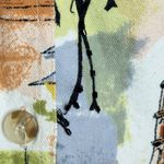 VTG Tantrums Paris France Print Jacket Romantic Artcore Parisian Chic Womens XL Photo 6