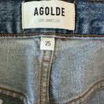 AGOLDE Like New  90’s pinch waist distressed jeans Photo 8