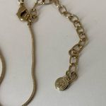 R. J. Graziano 2 Charm Necklace Angel and Pearl Gold Tone 16 Photo 5