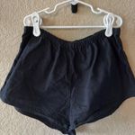 Anthropologie Linen Blend Shorts Black Photo 3
