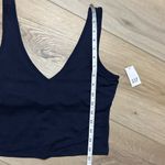 Gap NWT GapFit Navy Longline V Neck Tank Photo 7