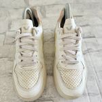 VEJA V10 CWL White Sun Peach Trainers Vegan Leather Eco Friendly Lace Up Sz 6 Photo 3
