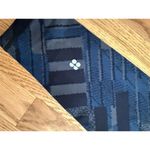 Sweaty Betty  XS Jacquard Workout Leggings In Slate Interlinked Geo 7/8 Photo 5