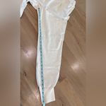 Varley KESWICK STRETCH-COTTON SWEATPANTS IN IVORY size medium Photo 7