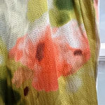 Anthropologie Tabitha Zoya Watercolor Dress Silk Top Cotton Skirt Size 0 XXS Gray Photo 6