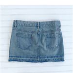 Gap Blue Pencil Mini Skirt Casual Photo 1