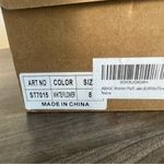 JABASIC Classic Lace Up Platform Floral Print Women's Shoe Size 8 #B1649A White Photo 1