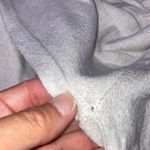 American Eagle Soft & Sexy Plush Cream Lace Back Sweater Sz M Photo 3