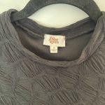 Pinkblush  black Textured Ruched Maternity Midi Dress size small Photo 3