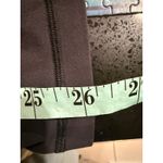 Lululemon  Crop Leggings Black Size 6 Athleisure Yoga Photo 6