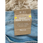 Madewell NWTs  Baggy Denim Shorts Spring Summer Relaxed Light Wash Streetwear Y2K Photo 3