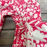 Tuckernuck Pink White Wildflower Blythe Sleeveless Floral A Line Bow Dress XXS Photo 8