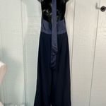 After Six  Women’s Navy  Haltertop Pantsuit Size Small NW… Photo 6