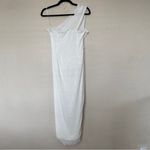 House Of CB ‎ 'Valentina' Ivory Asymmetric Cutout Midi Dress NWOT size L Photo 7