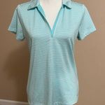 IZOD  Golf Polo Shirt Womens Medium Comfort Stretch Breathable Light Photo 0
