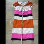 Kate Spade colour block Striped‎ shift dress silk Size S Photo 3