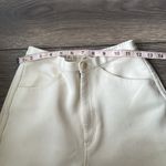 Uniqlo  emits ivory high waisted stretchy oversized pants Photo 8