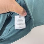 Paperoc Green Blouse Faux Wrap Tie Back Shirt Size M EUC Size M Photo 6