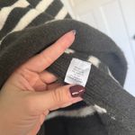 Tuckernuck Evergreen and Ivory Stripe Bonnie Sweater Button Sides Crewneck Photo 5