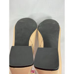 Womans Ankle Boots Tan With Black Accent Side Zip Block Heel Size 7 NWOT Photo 6