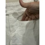 Frame  Le Pixie Hardy Wide Leg Pant High Rise Solid White Size 27 Photo 2