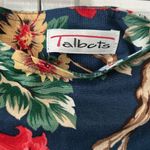 Talbots Vintage  floral maxi-pencil 100% cotton skirt - Size 10 Photo 3