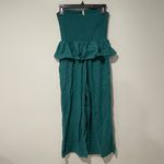 Urban Outfitters San Fernando Jumpsuit Teal Photo 3