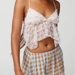 Urban Outfitters Rose Lace Babydoll Top Photo 0
