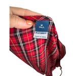 Old Navy  Red Plaid Wrap Holiday Dress Size Medium Tall Photo 2