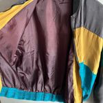 VINTAGE 80s Arnold Colorblock Windbreaker Jacket Photo 5