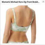 Michael Kors  Army Camo Zip Front Bikini Set SZ M Photo 4