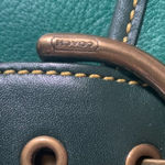 Coach Vintage  Green Leather Handbag and Wallet Set Photo 8