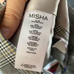 NEW Misha COLLECTION plaid Matching Two Piece Set Crop Top and Bermuda Shorts 6 Gray Photo 4