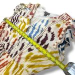 Point Sur J.Crew Cream Multi Color Pom Pom Tiered Midi Dress Photo 3