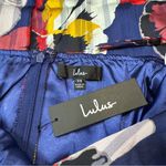Lulus  All About Love Royal Blue Floral Print Midi Dress Size XS Photo 5