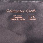 Coldwater Creek Womens Blouse Size 2x Basic Capsule Minimalist Simple Timeless Photo 4