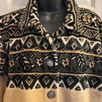 County Clothing Company Tan Black Button up w Pockets Women’s Jacket Sz M Size M Photo 1