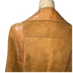 Napa Y Ante Skin Gear Fully Lined 100% Leather Jacket size 16 Brown Photo 4
