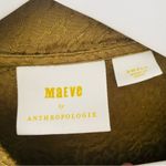 Anthropologie Maeve by Silky Bomber Jacket Green Sz Small Photo 3