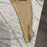 kim rogers Tan Straight Linen Pants Photo 10