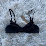 SKIMS Cotton Jersey T-shirt Bra Soot Size 30B Photo 1