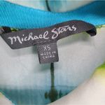 Michael Stars  Sleeveless Buttoned 100% Silk Blouse Size XS Photo 2