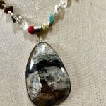 ocean jasper natural chip stones necklace Photo 3