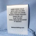 Bebop Charlotte Russe Be Bop Baby Blue Bow Front Sleeveless Romper NWT Photo 6