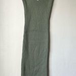 Princess Polly Oxford Green Ribbed Knit Bodycon Midi Dress XS/S Photo 5
