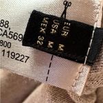 Massimo Dutti  Silk Cotton Beige Open Front Cardigan Photo 3