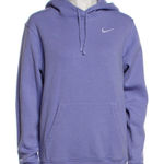 Nike 💜 Light Purple Lilac Logo Hoodie Sweatshirt Pullover Photo 0